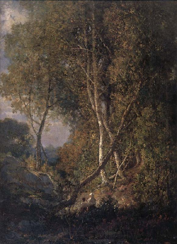 Nicolae Grigorescu Landscape France oil painting art
